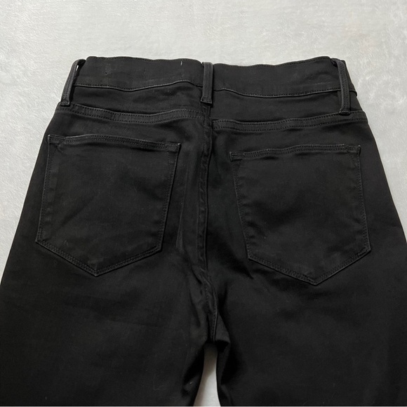 Frame Le High Straight Fringe Hem Jeans Size 26 - Picture 9 of 10